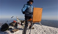15 июля 2021 года в первые в истории был нарисован этюд на высоте 5642 метра
